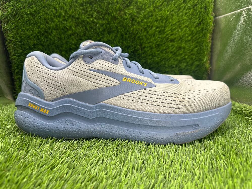 Brooks Ghost Max 2 1104311D119 Athletic Sneaker Men's 12.5D Blue Mesh Training
